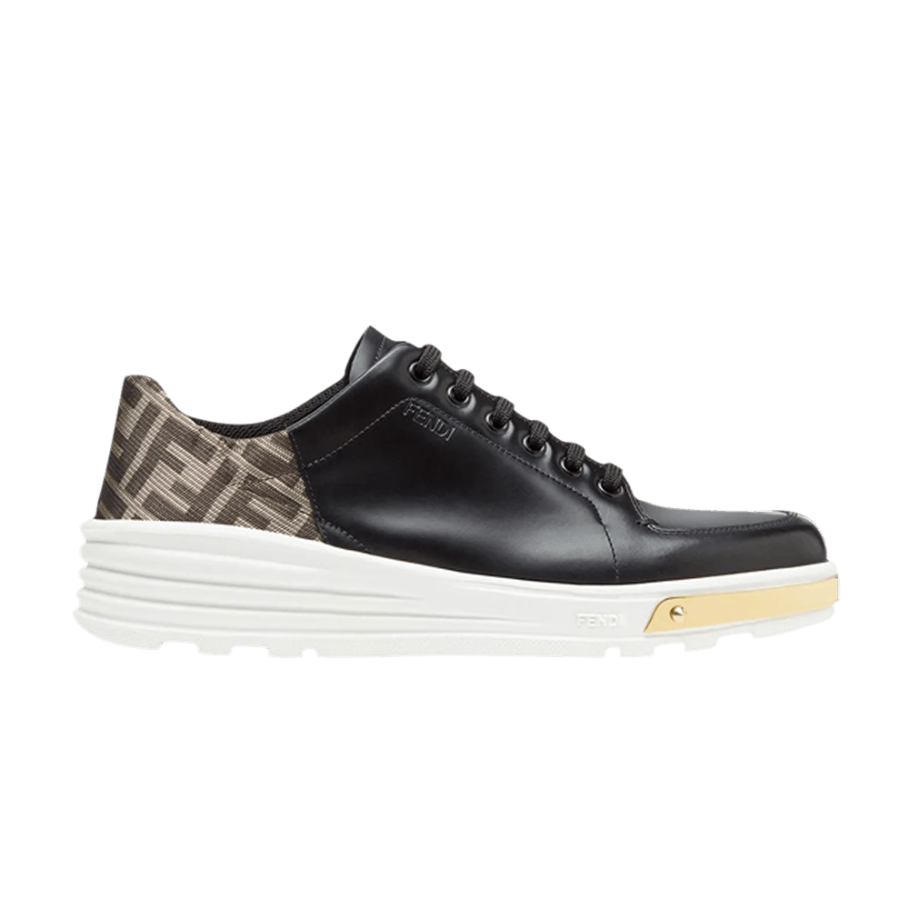 Buy Fendi FF Detalle Bajo 'Negro Oro' 7E1268-A8PI-F183I