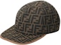 Buy FENDI FF Jacquard Brown Baseball Cap - Fall Winter 2022 Collection. FXQ768ALHEF0VAT