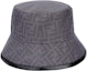 Buy FENDI FF Jacquard Cotton Bucket Hat Grey for Men. FXQ801ALHDF0UU1