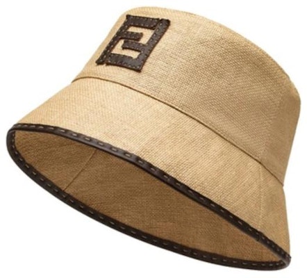 FENDI FF Logo Canvas Bucket Hat Unisex Couple Style FXQ801AIKJF0RQ0 Buy FENDI FF Logo Canvas Bucket Hat Unisex Couple Style FXQ801AIKJF0RQ0