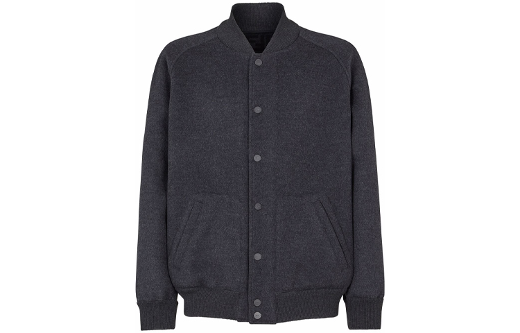 Fendi FF Monogram Reversible Bomber Jacket Black Long Sleeve FW1085AHBTF0MYM
