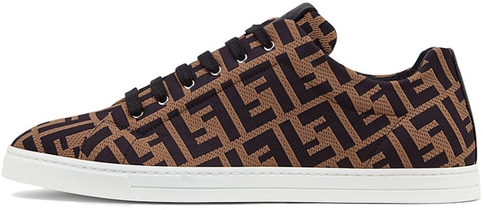 FENDI芬迪 Fabric Flatforms 高科技布料 低筒 時尚板鞋 男款 棕色 Buy FENDI芬迪 Fabric Flatforms 高科技布料 低筒 時尚板鞋 男款 棕色