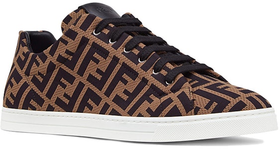 FENDI芬迪 Fabric Flatforms 高科技布料 低筒 時尚板鞋 男款 棕色 Lookbook FENDI芬迪 Fabric Flatforms 高科技布料 低筒 時尚板鞋 男款 棕色