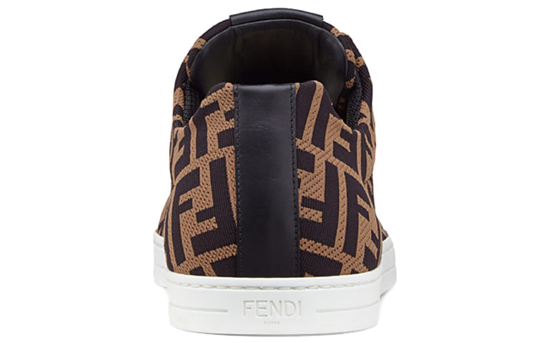 Details for FENDI芬迪 Fabric Flatforms 高科技布料 低筒 時尚板鞋 男款 棕色