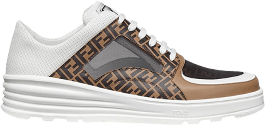 fendi-ff-motif-leather-low-brown