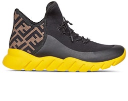 Fendi FF Motif Mesh Alto 'Negro Amarillo' 7E1347-AC7H-F0HEB Order Fendi FF Motif Mesh Alto 'Negro Amarillo' 7E1347-AC7H-F0HEB