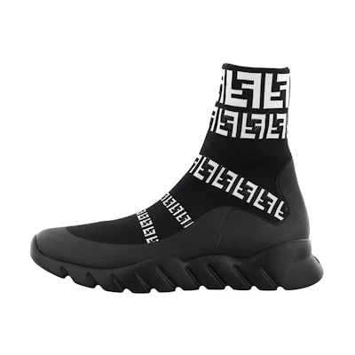 Fendi FF Motif Tech Fabric High 'Black'