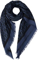FENDI FF Pattern Silk Scarf for Men - 100% Mulberry Silk FXS610AIJOF0QR8 FENDI FF Pattern Silk Scarf for Men - 100% Mulberry Silk FXS610AIJOF0QR8