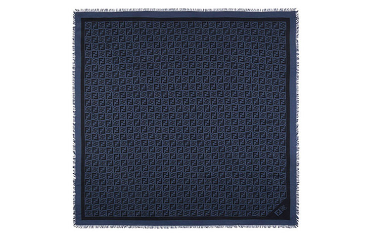 Purchase FENDI FF圖案男士桑蠶絲絲巾 - 100%純正桑蠶絲 FXS610AIJOF0QR8