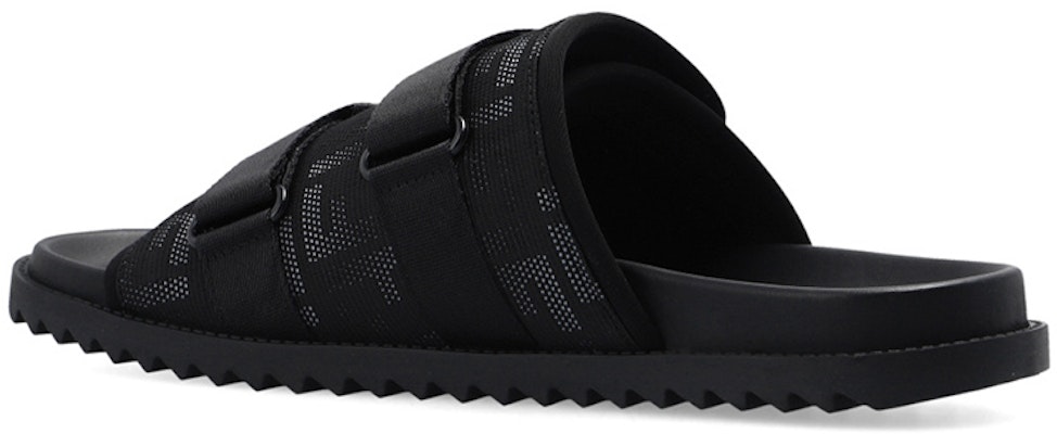 Fendi FF Sandal 'Black' 7X1478-AHGU-F1AU0 Lookbook Fendi FF Sandal 'Black' 7X1478-AHGU-F1AU0