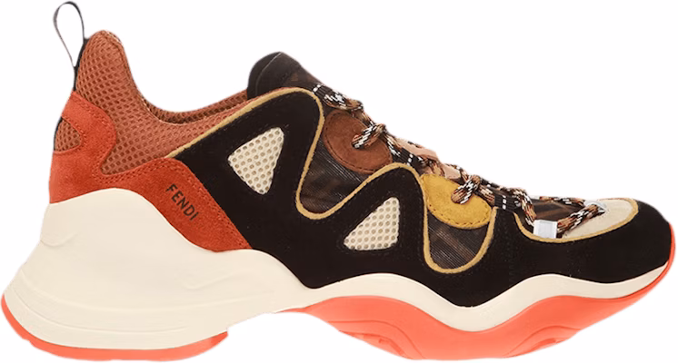 Fendi FFluid Lace Up Low 'Brandy' 7E1318-A8P5-F18S5 Buy Fendi FFluid Lace Up Low 'Brandy' 7E1318-A8P5-F18S5