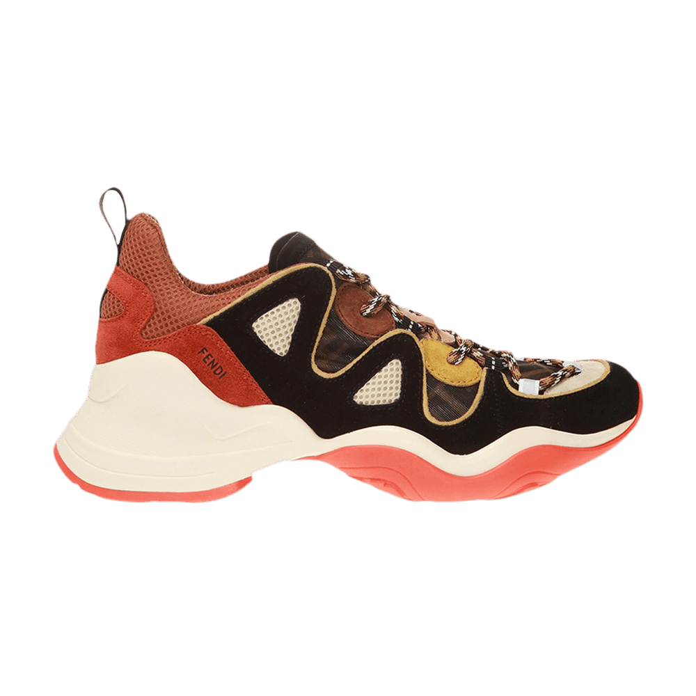 Fendi FFluid Lace Up Low 'Brandy' 7E1318-A8P5-F18S5