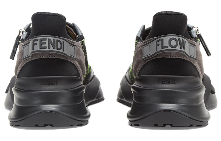 Fendi Flow 'Black Leather Slip-On' 圖 4