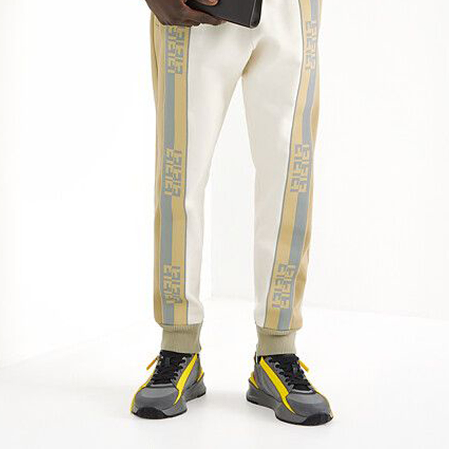 Fendi Flow 'Grey Nylon Low-Top Sneakers' 圖 5