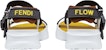 Fendi Flow 'Sandal Fesyen Kain Tapak Riak Hitam Putih Kuning' 7X1503AHI2F1GBA