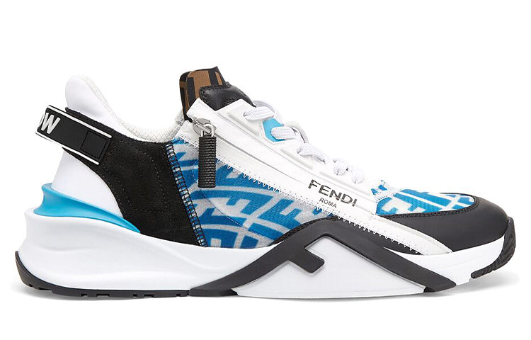 Order Fendi Flow FF Motiv Slip-On ''Blau'' 7E1392-AF69-F1EBX