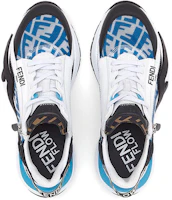 Shop Fendi Flow FF Motiv Slip-On ''Blau'' 7E1392-AF69-F1EBX