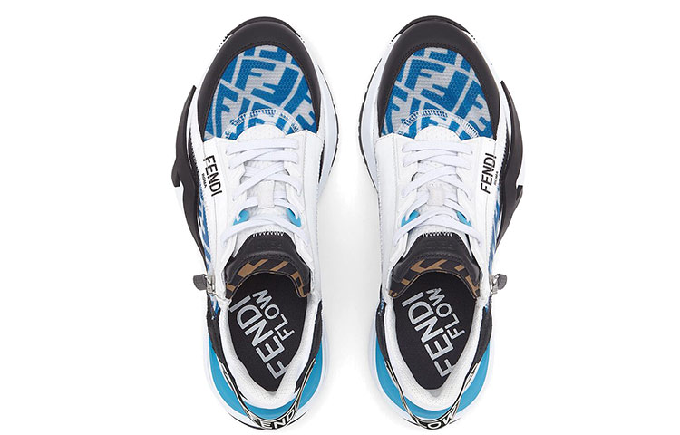 Fendi Flow FF Motif Slip-On 'Blue' 圖 4