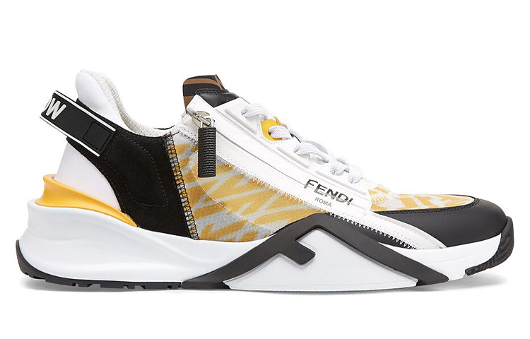 Order フェンディ フロー FF モチーフ スリッポン『イエロー』7E1392-AF69-F1EBW 7E1392-AF69-F1EBW