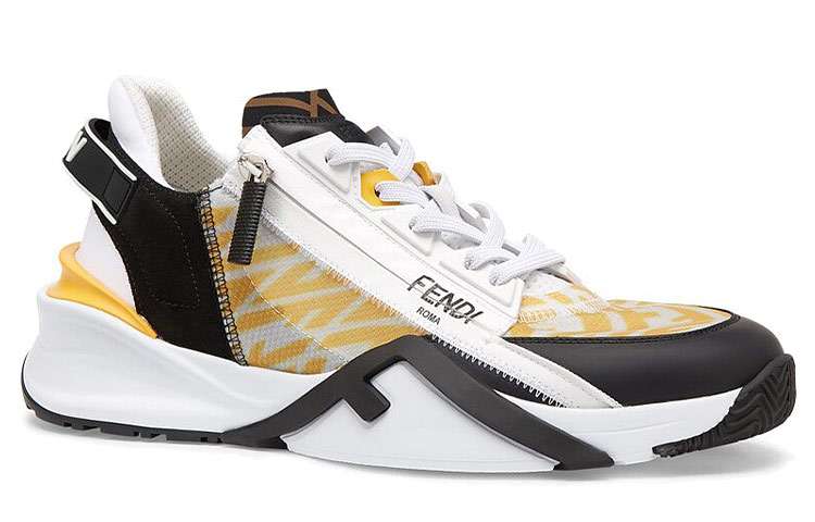 Lookbook フェンディ フロー FF モチーフ スリッポン『イエロー』7E1392-AF69-F1EBW 7E1392-AF69-F1EBW