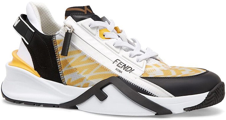 Fendi Flow FF Motif Slip-On 'Yellow' 7E1392-AF69-F1EBW Lookbook Fendi Flow FF Motif Slip-On 'Yellow' 7E1392-AF69-F1EBW