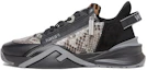 Buy Fendi Flow Low ''Schwarz Grau Leder Slip-On'' 7E1453AM5FF1JHZ