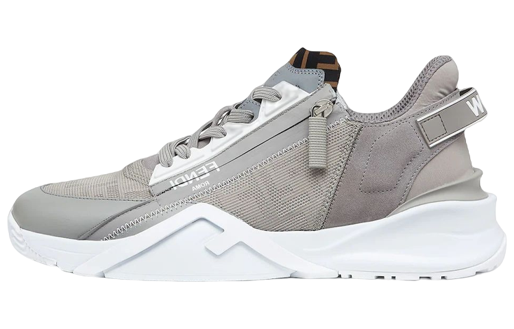 Fendi Flow Low Top Gray 'Grey' 7E1392AD78F1FHF