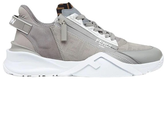 FENDI 芬迪 Fendi Flow 皮革低筒運動鞋 灰色 Order FENDI 芬迪 Fendi Flow 皮革低筒運動鞋 灰色