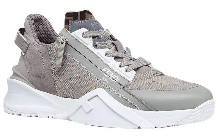 Fendi Flow Low Top Gray 'Grey' 圖 3