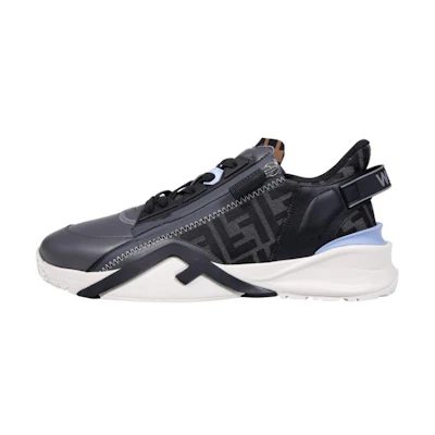 Fendi Flow Low 'Grey Leather'