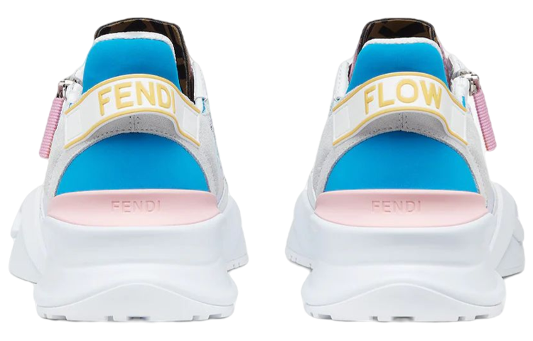 Fendi Flow Low Top Light Blue 'White' 圖 4