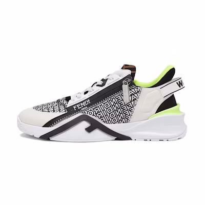 Fendi Flow Low Slip-On 'White Black'