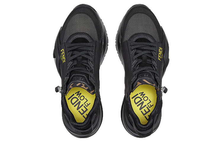 Lookbook フェンディ Flow スリッポン (ブラック) 7E1392-EKV-F0ABB