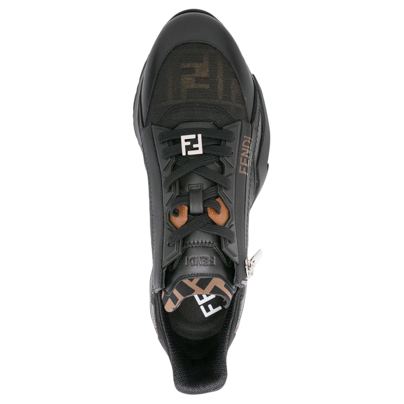 Fendi Flow Slip-On 'Black Brown' 圖 5