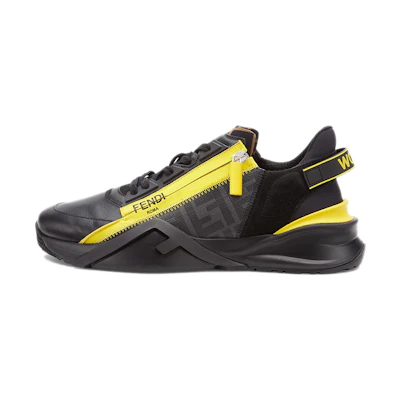 Fendi Flow Slip-On 'Black Yellow'