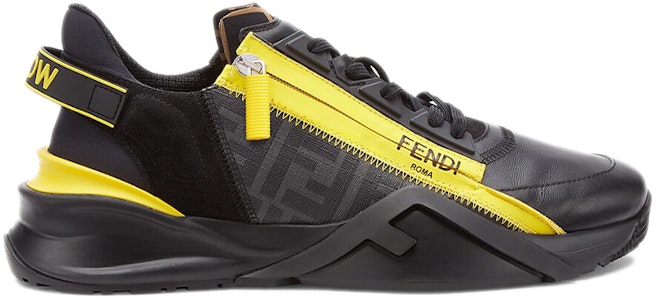 フェンディ Flow スリッポン (ブラック/イエロー) 7E1392-AF5Q-F1D1Z Order フェンディ Flow スリッポン (ブラック/イエロー) 7E1392-AF5Q-F1D1Z