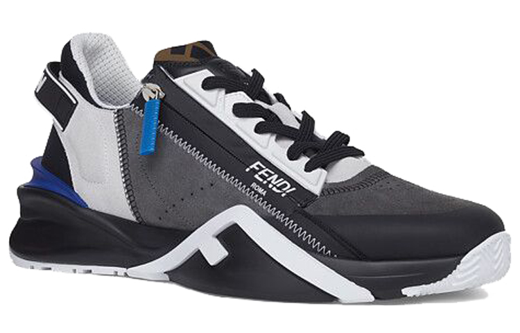 Lookbook 펜디 플로우 슬립온 (그레이/블랙/블루) 7E1392-TC0-F1EDI