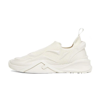 Fendi Flow Slip-On Sneakers 'White Mesh'
