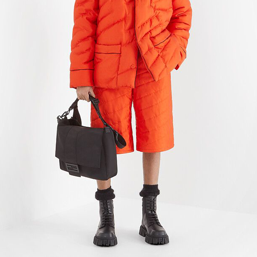 Fendi Force 1 High 'Black Ankle Strap' 圖 5