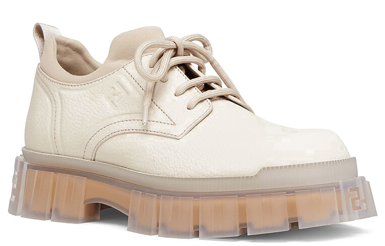 Fendi Force 1 Low 'Beige Leather' 圖 3