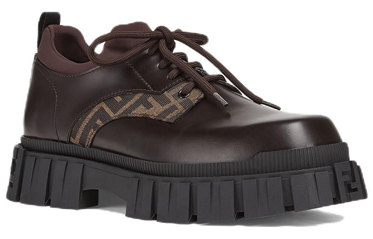 Fendi Force 1 Low 'Brown Leather' 圖 2