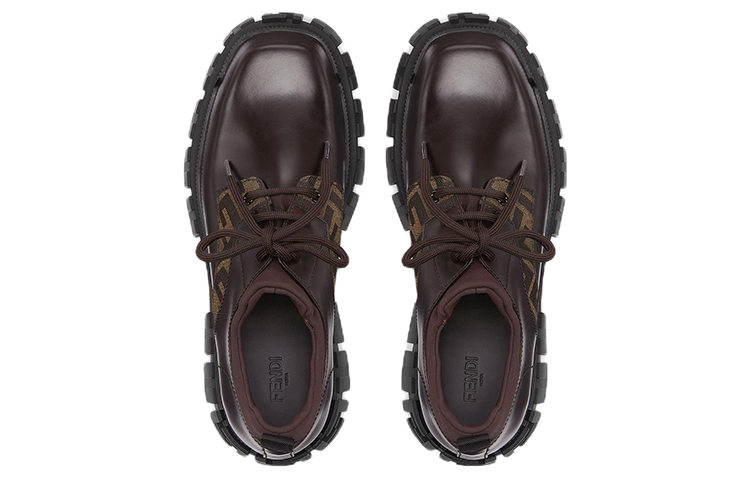Fendi Force 1 Low 'Brown Leather' 圖 3