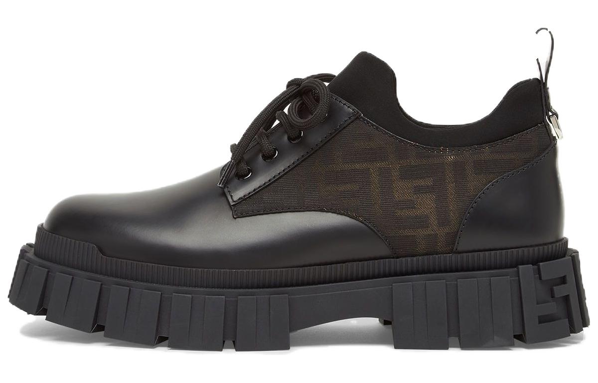 Fendi Force 'Black Leather'