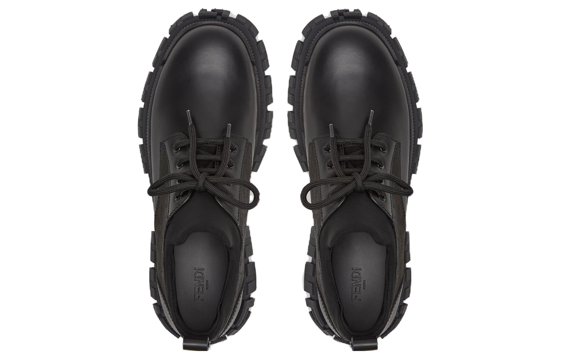 Fendi Force 'Black Leather' 圖 3