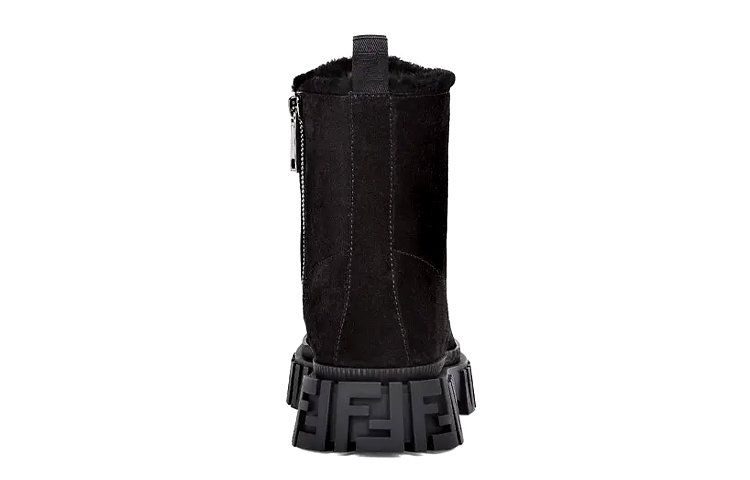 Fendi Force 'Black Suede Marten Boots' 圖 5