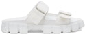 Fendi Force 'Sandal Fesyen Putih Tebal' 7X1419AU9F13GF