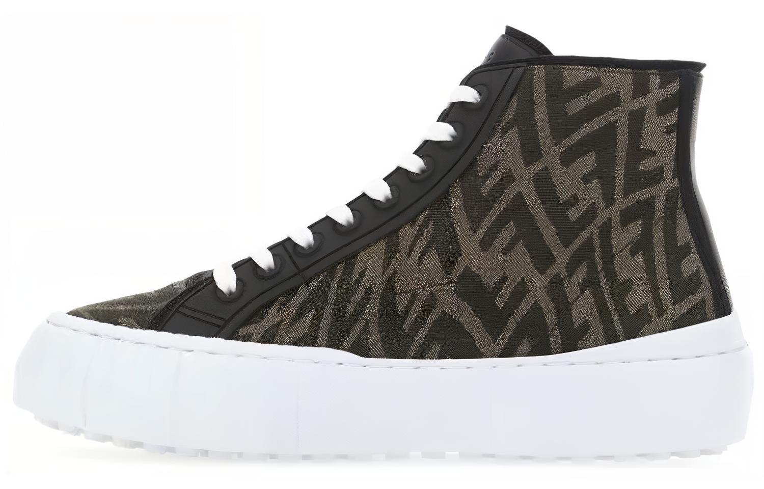 Fendi Force High 'All Over Logo' 7E1424-AF6A-F13TU