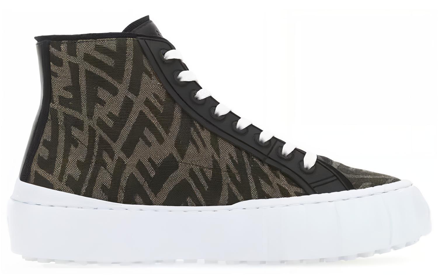 Order Fendi Force 高筒運動鞋「全段字母」型號 7E1424-AF6A-F13TU