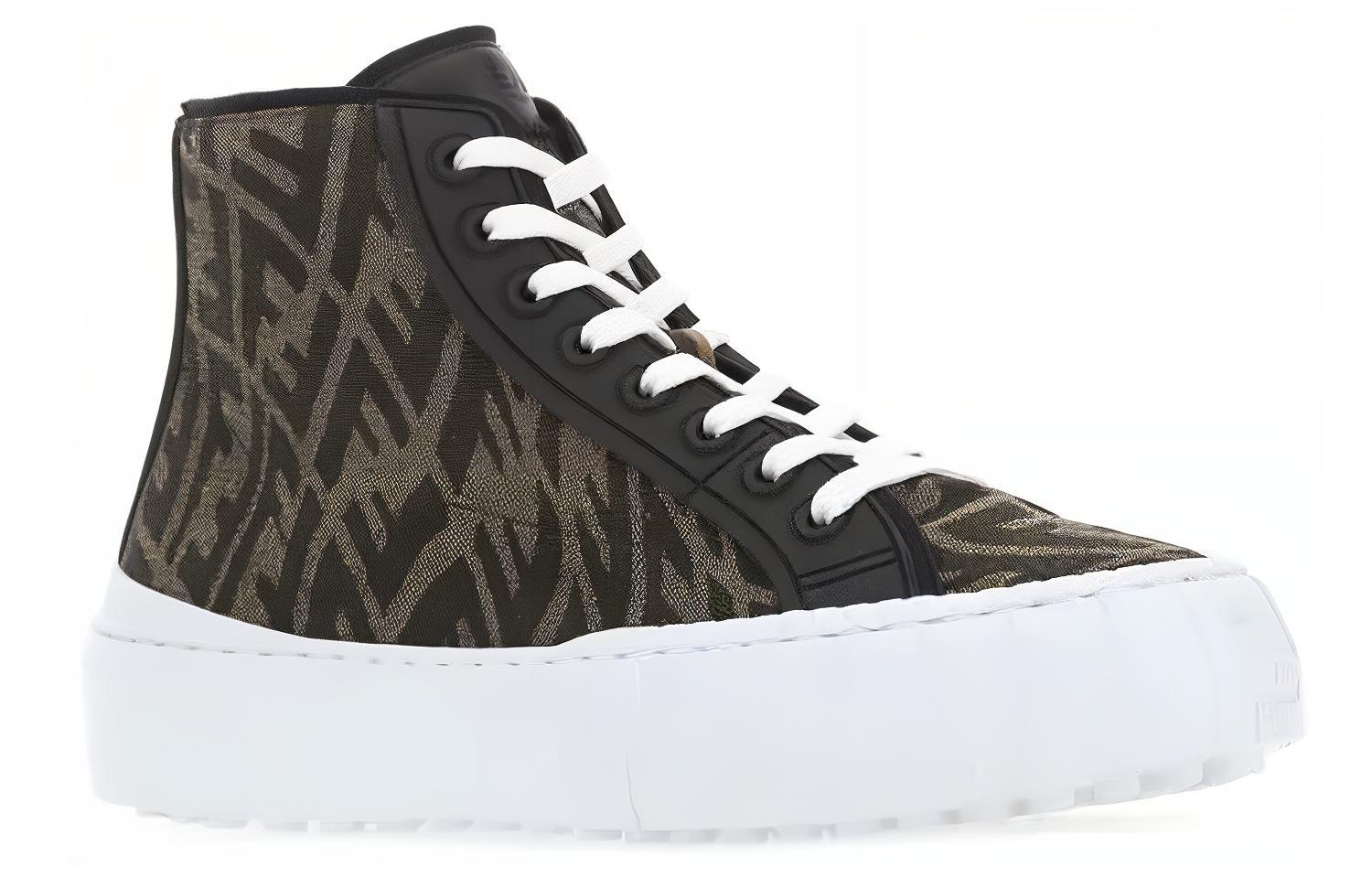 Lookbook Fendi Force 高筒運動鞋「全段字母」型號 7E1424-AF6A-F13TU