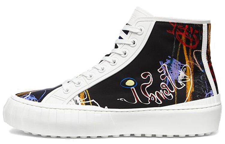 Fendi Force High 'White Logo Nylon'